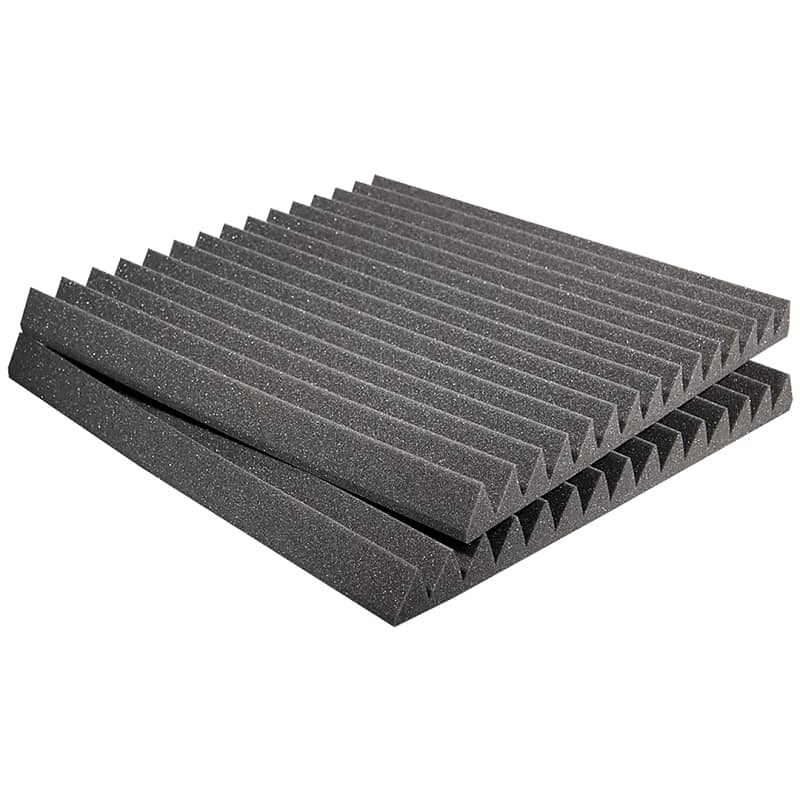 Auralex StudioFoam Wedge 2" 2'x2' 2-pk, Charcoal | Reverb