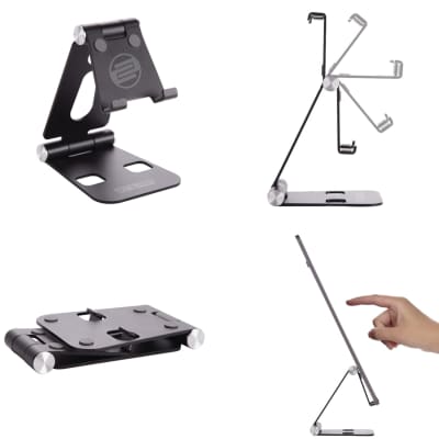 Reloop Adjustable and Foldable Stand for Tablets and Smartphones image 5