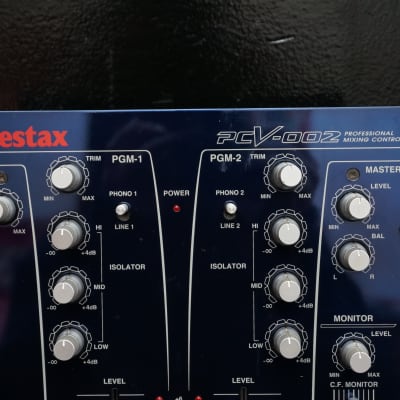 Vestax DJ Mixer PCV-002 Professional Mixing / Scratch