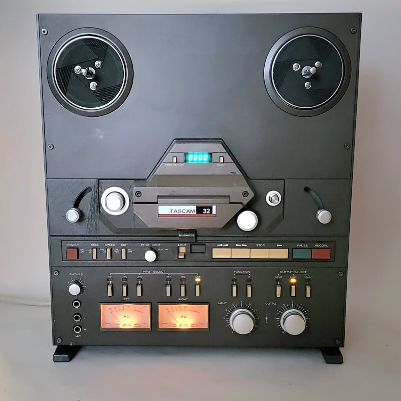 TASCAM 32 1/4 2-Track Open Reel Tape Recorder, Tested & Working