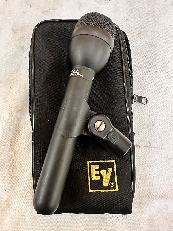 EV Electro Voice RE50B Dynamic Omnidirectional Interview Microphone #1  Reverb