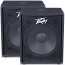 Peavey PV 118D Powered Subwoofer (300 Watts, 1x18"), Pair