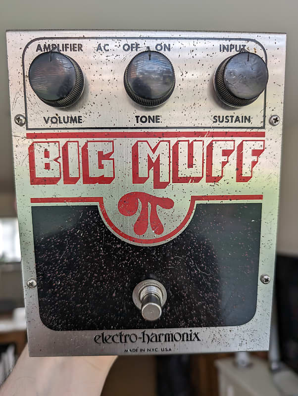 Electro-Harmonix Big Muff Pi V4 (Op Amp) 1978 - Silver image 1