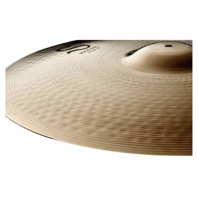 Zildjian S Series 20-Inch Rock Ride Cymbal with High Pitch and Powerful Bell, Maximum Stick Defintion image 4