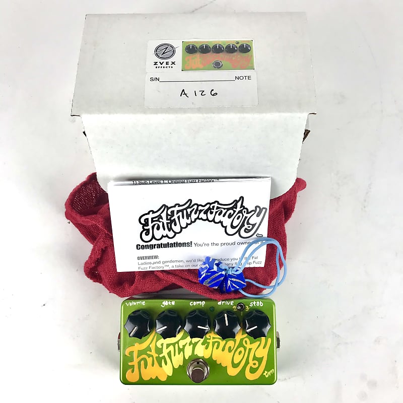 Zvex Fat Fuzz Factory Hand Painted N.O.S. (New Old Stock) image 1