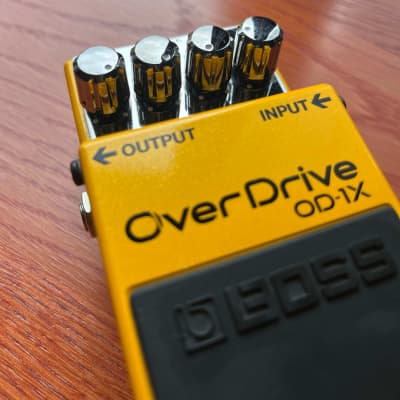 BOSS OD1 OD-1 CLONE BYOC YELLOW OVERDRIVE VINTAGE RAYTHEON