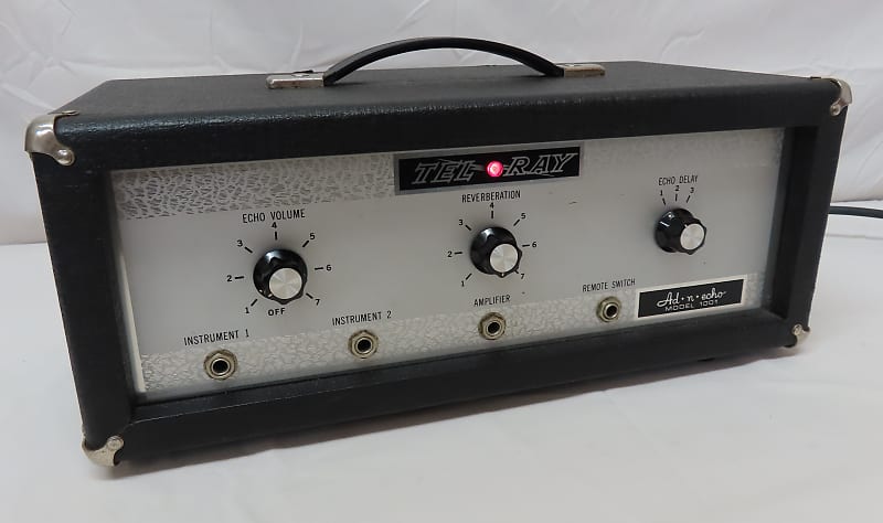 Vintage Tel Ray Ad-n-echo Model 1001 ADINEKO Tube Oil Can | Reverb