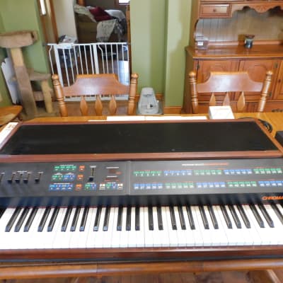 Rhodes Chroma 64-Key 16-Voice Polyphonic Analog Synthesizer 1982 - 1984 - Black w/ Wood Sides