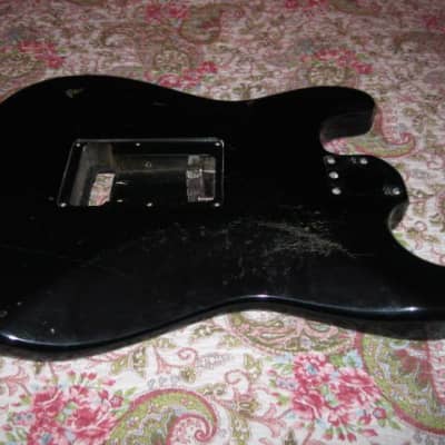 used 1992- 1993 Fender Japan gutted BODY from HRR Hot Rod Reissue Stratocaster -  BODY part/model # HRR-60, + orig NECK PLATE & orig screws, orig BACK PLATE & non orig screws, & strap buttons (NO: neck, pickups, electronics, tremolo & NO other parts) image 13