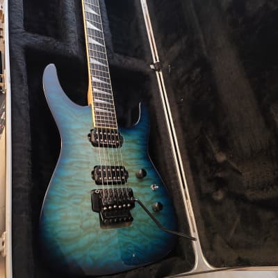 Jackson Dinky MIJ Japan Pro Fusion Neck With 1995 Ocean Burst Pro I Think, Seymour Duncan  JB and 59 image 22