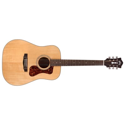Guild D-140 Westerly Dreadnought Acoustic Guitar, Natural image 2
