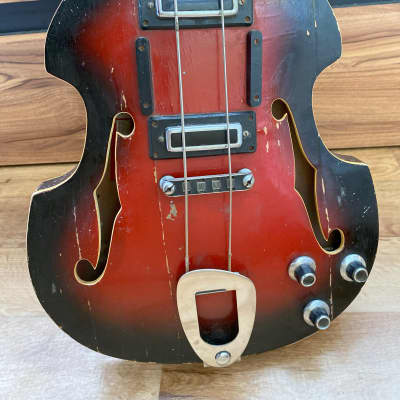 Cremona Violin Bass Guitar Kremona Bulgarian Vintage and Rare for sale