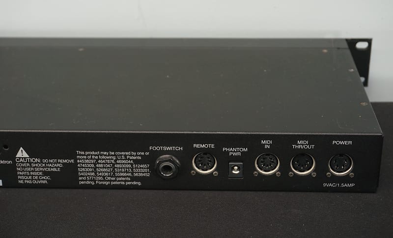 Rocktron VooDu Valve Online Guitar DSP Preamp - 1U Rack Mount