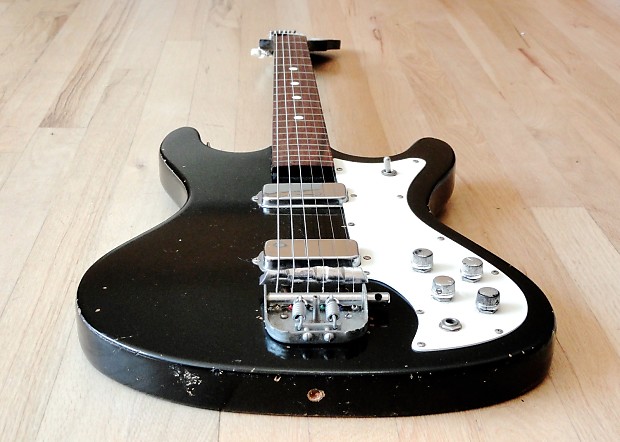 1966 Truetone by Kay Vanguard II Vintage Electric Guitar Western Auto  Pancake