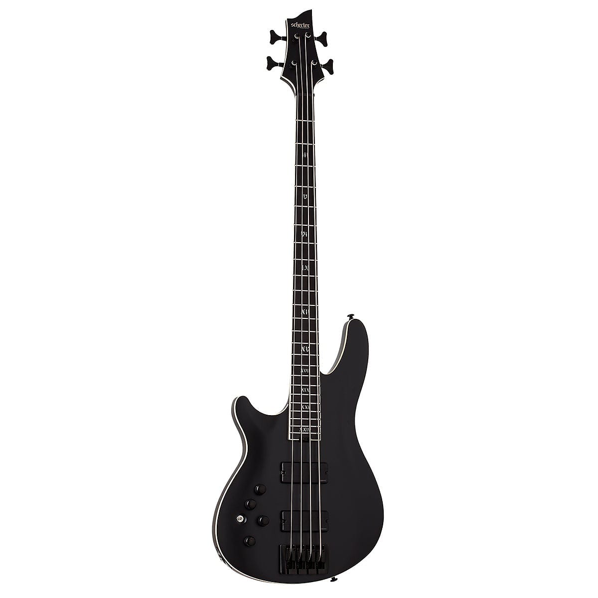 Schecter SLS Evil Twin-4 Left-Handed Satin Black | Reverb España