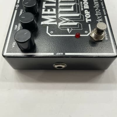 Electro Harmonix Metal Muff With Top Boost Distortion Guitar Effect Pedal image 3