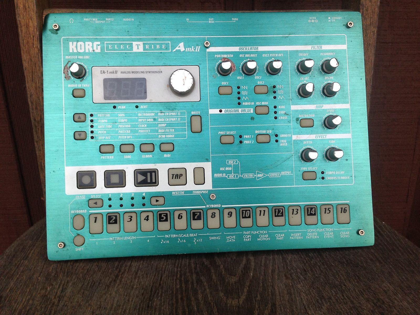 上品KORG コルグ ELECTRIBE EA-1 MK2 リズムマシン リズムマシン