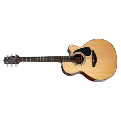 Takamine GN30CE-NAT NEX Cutaway 6-String Right-Handed Acoustic-Electric Guitar with Solid Spruce Top, Slim Mahogany Neck, and Ovangkol Fingerboard (Natural) image 2