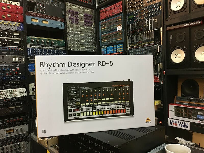 Behringer Rhythm Designer RD-8 Analog Drum Machine New ,TR808 CLONE in box RD8  //ARMENS// image 1