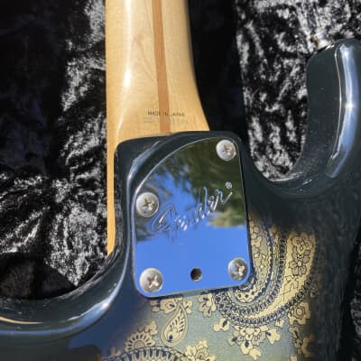 Fender Richie Sambora Signature Stratocaster 1996 - Black Paisley USA Seller image 7