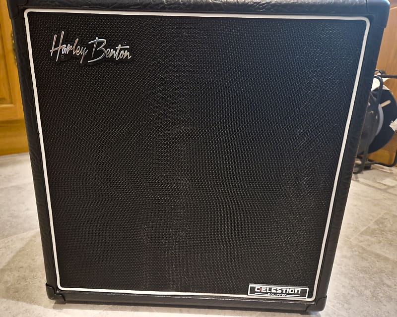 Harley Benton 1x12 Celestion Speaker Cab 2010s Black Reverb Uk