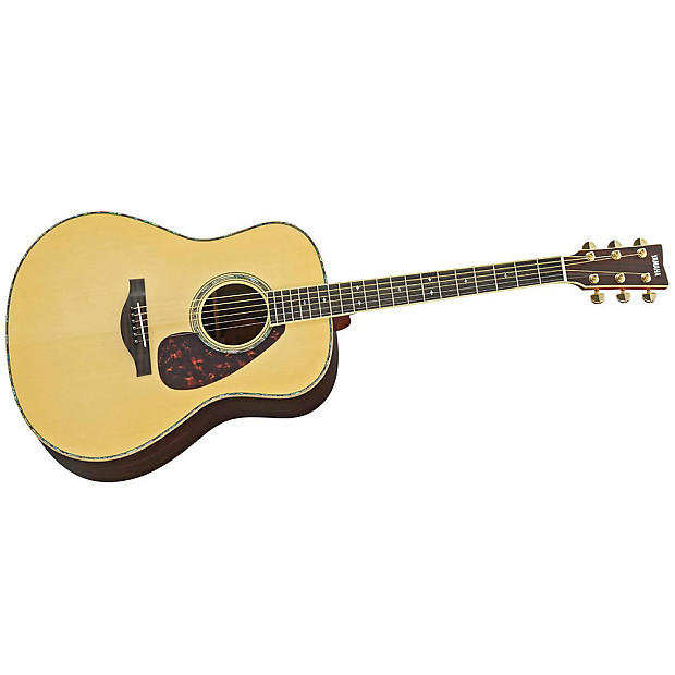 Yamaha LL16-12 Jumbo Acoustic Guitar Natural image 1