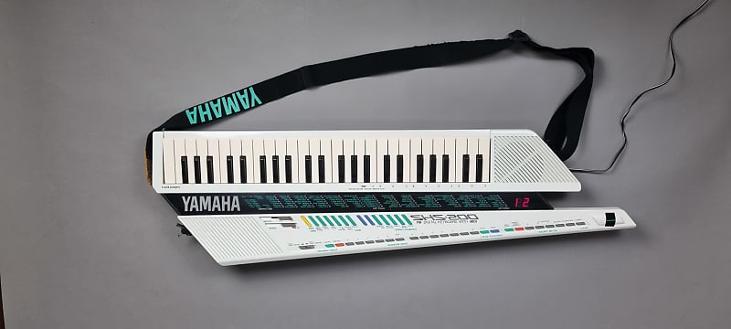 Yamaha SHS-200 FM Keytar With Midi 1989 White | Reverb