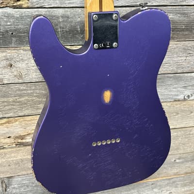 (17277) Fender Road Worn '50s Telecaster 2019 - Purple Metallic image 4
