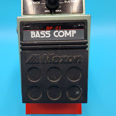 Rare Vintage 80s Maxon BP-01 Bass Comp Guitar Effect Pedal Japan MIJ image 3