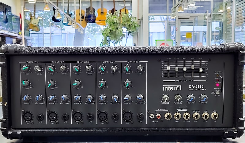 inter-M CA-5115 5-input Mono Powered Mixer image 1