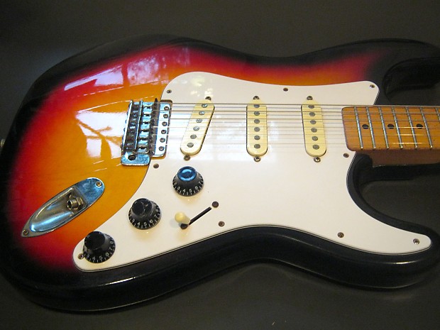 Castilla ( MIJ ) Stratocaster ( Fender style ) 1970's Tobacco Burst image 1