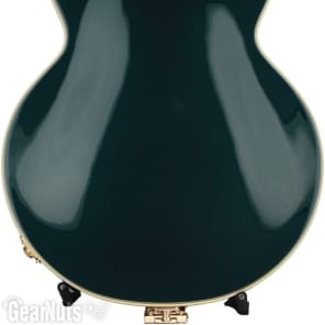 Gretsch G6659TG Players Edition Broadkaster Jr. Center Block Semi-hollowbody Electric Guitar - Cadillac Green  Bigsby Ta image 4