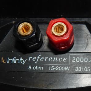 Infinity reference 2000.6 classic tower speakers Reverb