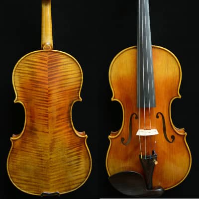 Fine Violin after Guarneri del Gesu 1743 Cannone Violin Upside-down Flame image 1
