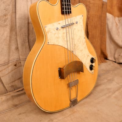 Kay Jazz Special Bass  1960 Blond image 7