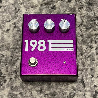 ギター 1981inventions DRV STRANGER EDITION 1981 Inventions DRV Drive (Stranger Edition) — Echoinox