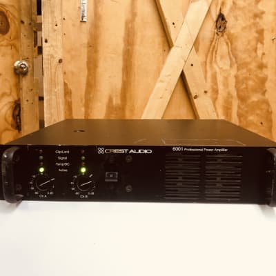 アンプ CREST AUDIO 6001 POWER AMPLIFIER 720W/CH crest-audio-6001.jpg