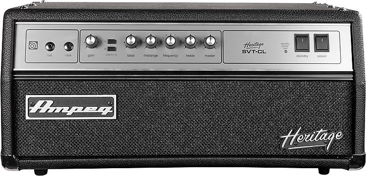 Ampeg Heritage SVT-CL 300-watt Tube Bass Head image 1