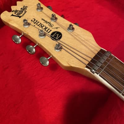 Mosrite “The Ventures" (1965) ~ ”Salesman Sample”~ Red White & Blue image 18