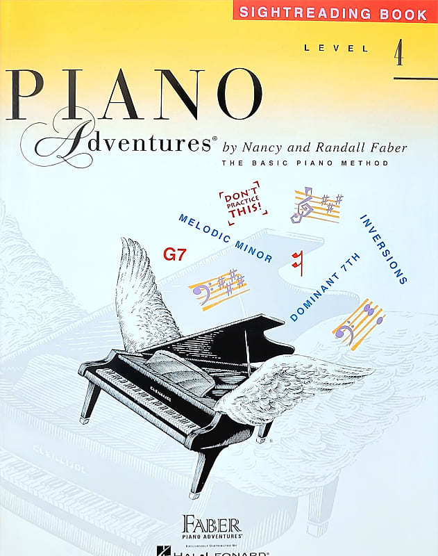 Piano Adventures Sightreading Book Level 4 | Reverb