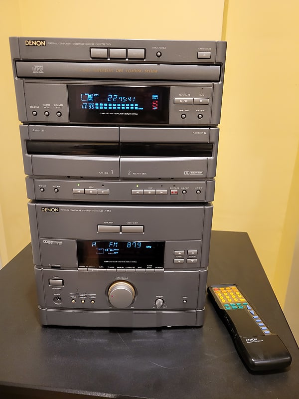 DENON stereo system, Refurbished | Reverb