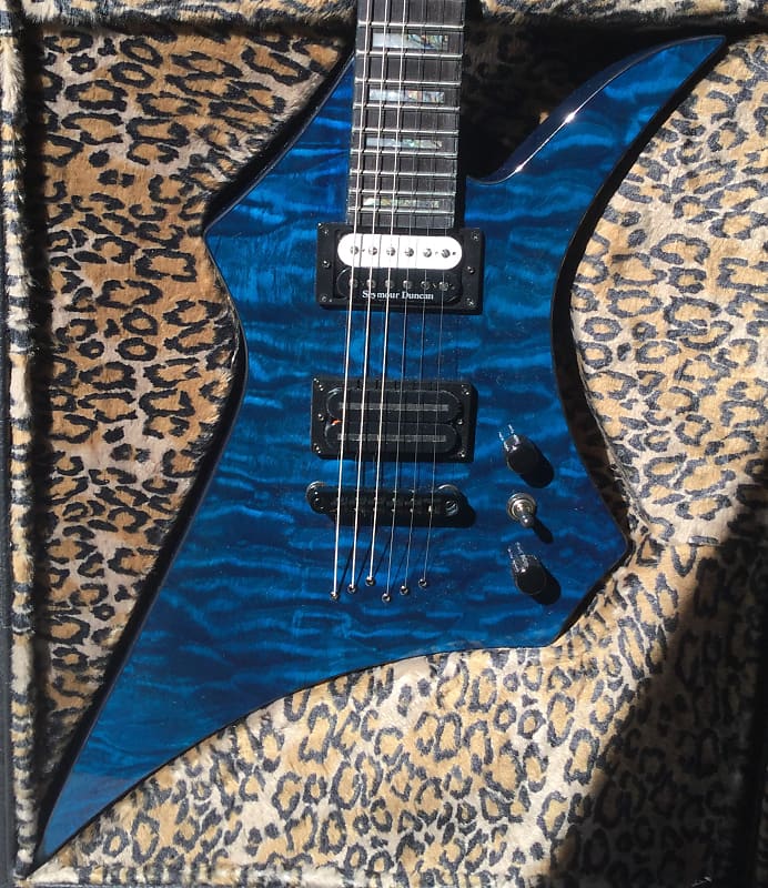Washburn INSTIGATOR 2006 Blue Quilt Reverb
