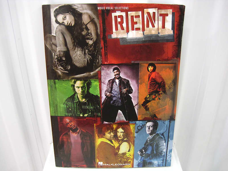 Rent Movie Vocal Selections Piano Vocal Sheet Music Song Book Songbook