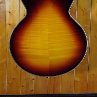 AIO SH-335 Semi-Hollow Body Guitar (ES-335 size) - Tobacco Sunburst (no case) image 15