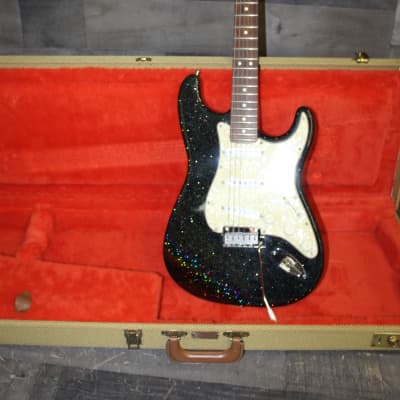 Fender Stratocaster 1988 Custom Shop Holoflake Black Sparkle with original Case! image 18