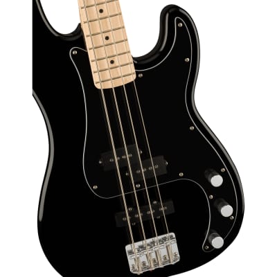 Fender Squier Affinity Series Precision Bass PJ, Maple Fingerboard, Black image 3
