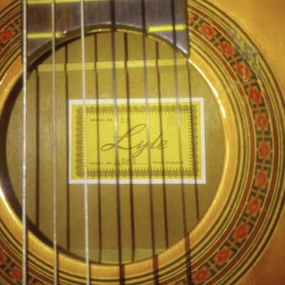 1960-70's Lyle classical guitar Japan Classical 1960-70's - Natural image 9