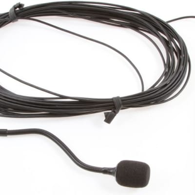 Shure MX202B/C Microflex Cardioid Overhead Condenser Mic w/ In-Line Preamp Black Choir microphone image 1
