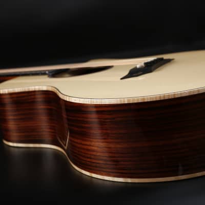 Avian Songbird Deluxe 5A Natural All-solid Handcrafted Indian Rosewood Acoustic Guitar image 7