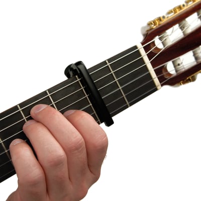 D'Addario Classical Guitar Capo, Black image 2